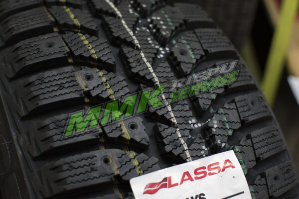 195/60R15 Lassa Iceways 88T DOT14 ar radzēm - Ziemas riepas / Ziemas ar radzēm riepas