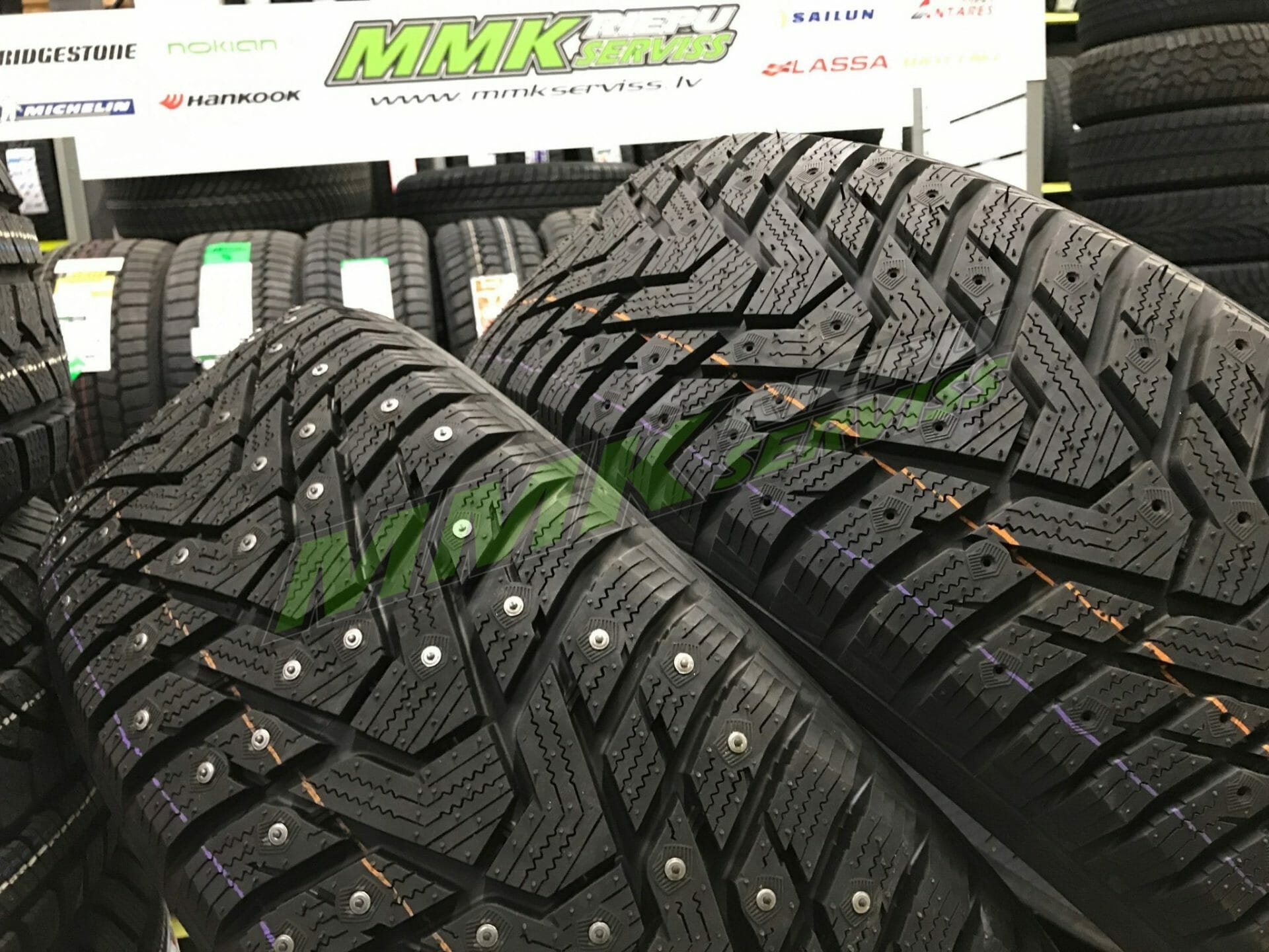 205/55R16 Hankook Winter Ipike RS2 W429 94T XL ar radzēm - Ziemas ar radzēm riepas