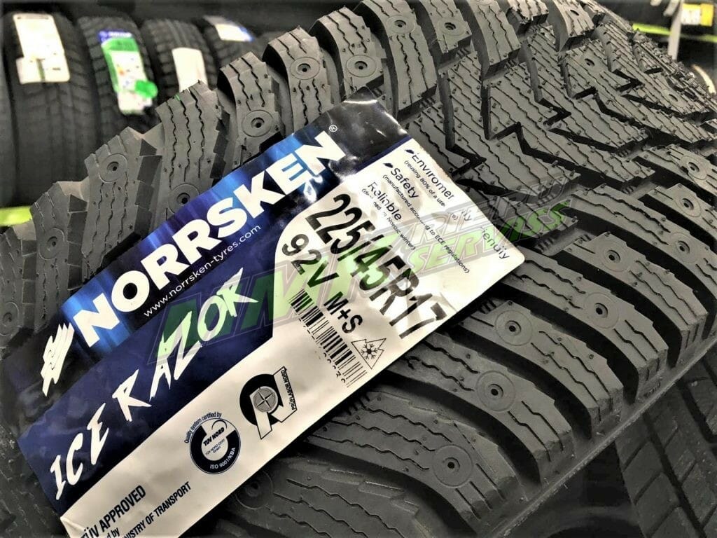 215/60R16 Norrsken Ice Razor 95H ar radzēm