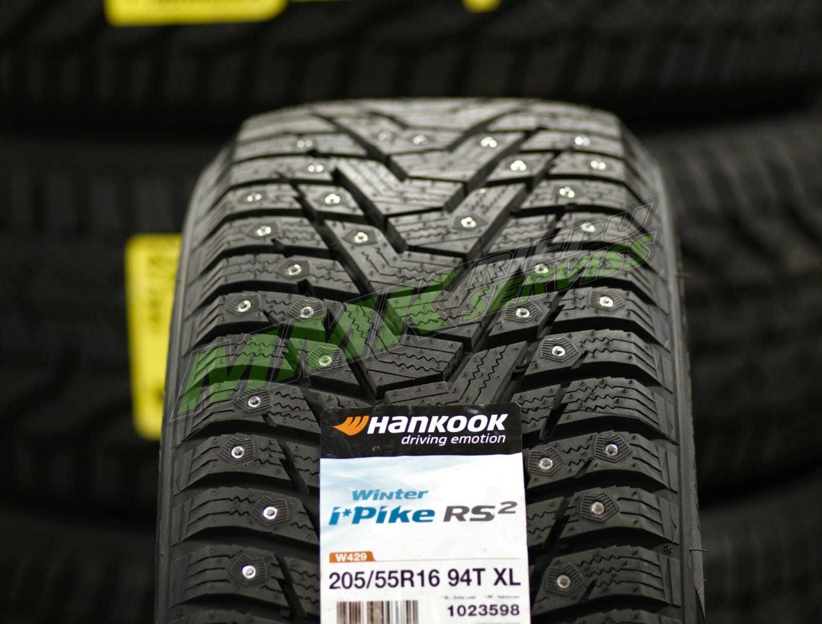 255/40R19 Hankook I'Pike RS2 W429 100T XL Ar radzēm - Ziemas riepas / Ziemas ar radzēm riepas