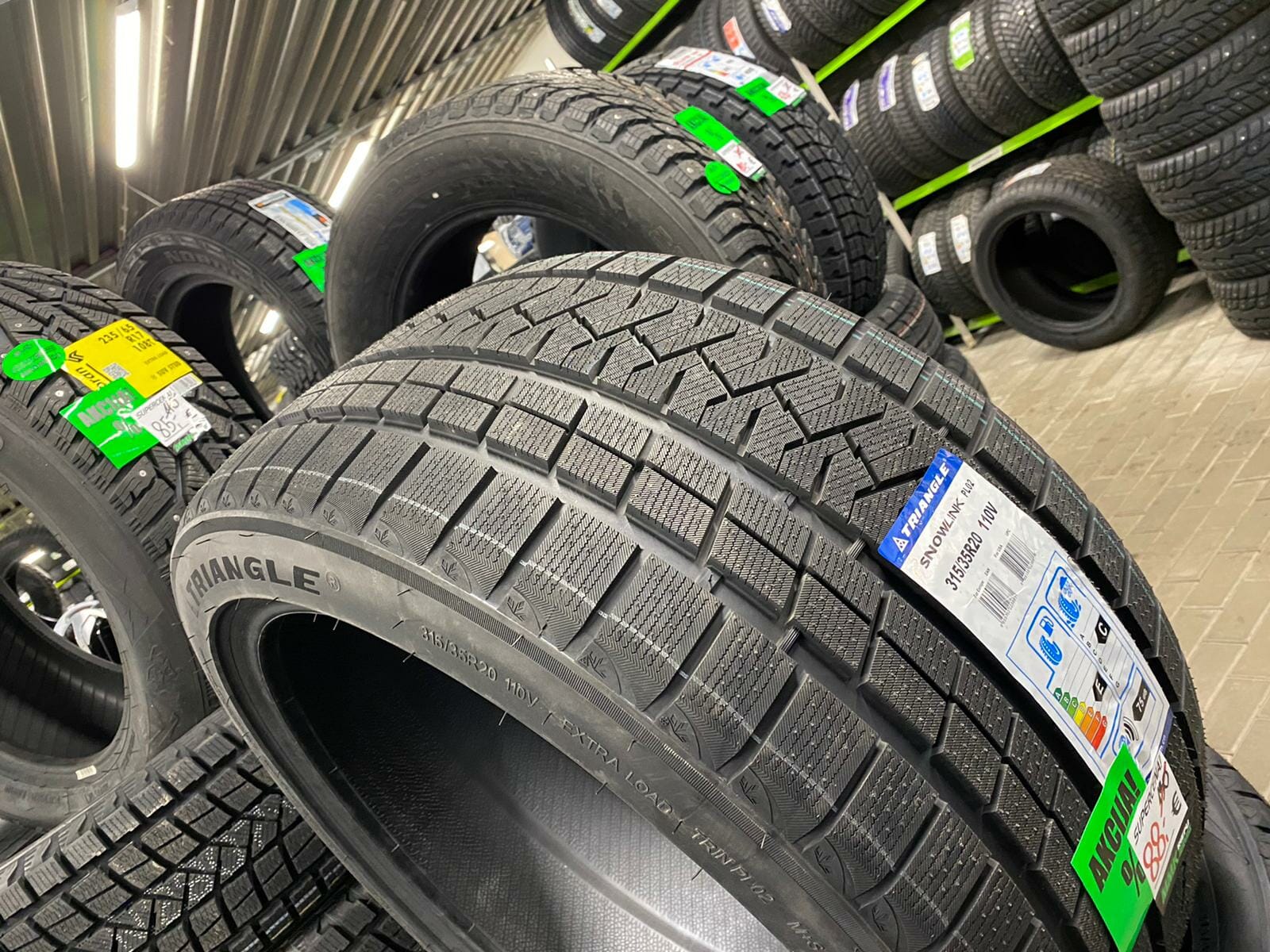 315/35R20 ziemas riepas