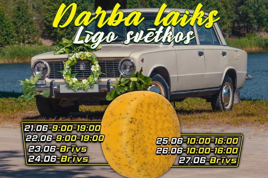 Darba laiks Līgo svētkos