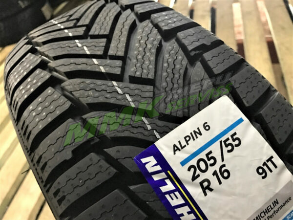 205/55R17 Michelin Alpin 6 95H XL - Ziemas riepas