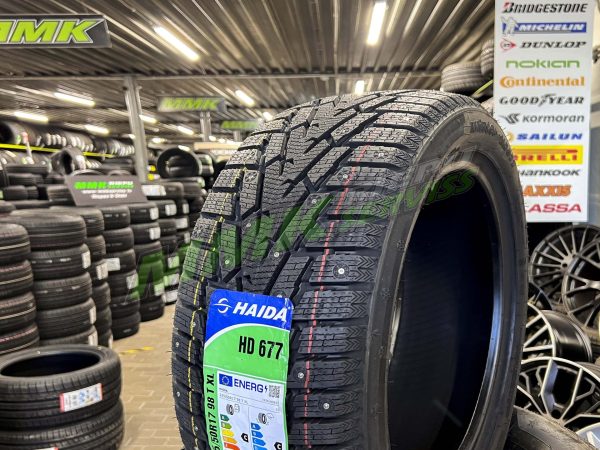 225/50R17 Haida HD677 98T ar radzēm - Ziemas riepas / Ziemas ar radzēm riepas