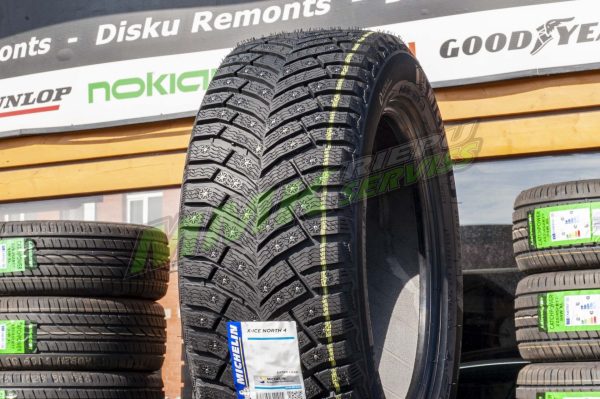 235/40R18 Michelin X-Ice North 4 95T XL ar radzēm - Ziemas riepas / Ziemas ar radzēm riepas