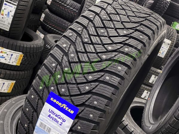 205/55R16 Goodyear UltraGrip Arctic 2 94T XL ar radzēm - Ziemas riepas / Ziemas ar radzēm riepas