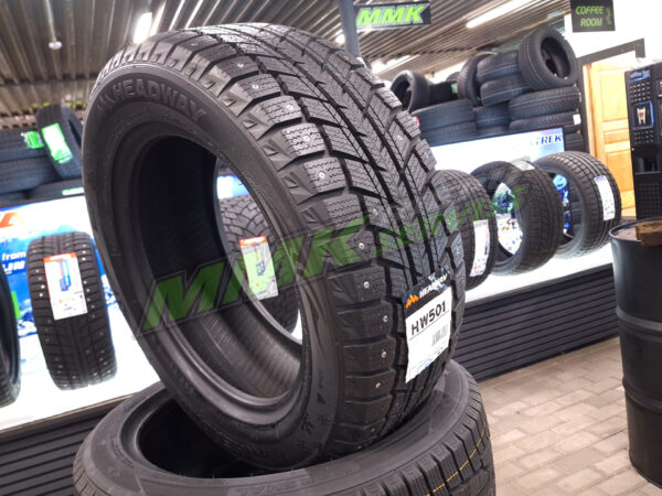 225/55R16 Headway HW501 95T ar radzēm DOT18 - Ziemas riepas / Ziemas ar radzēm riepas