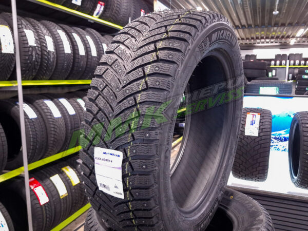 215/70R16 Michelin X-Ice North 4 SUV 100T ar radzēm - Ziemas riepas / Ziemas ar radzēm riepas