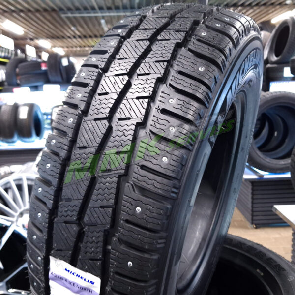 195/70R15C Michelin Agilis X-Ice North 104/102R ar radzēm - Ziemas riepas / Ziemas ar radzēm riepas