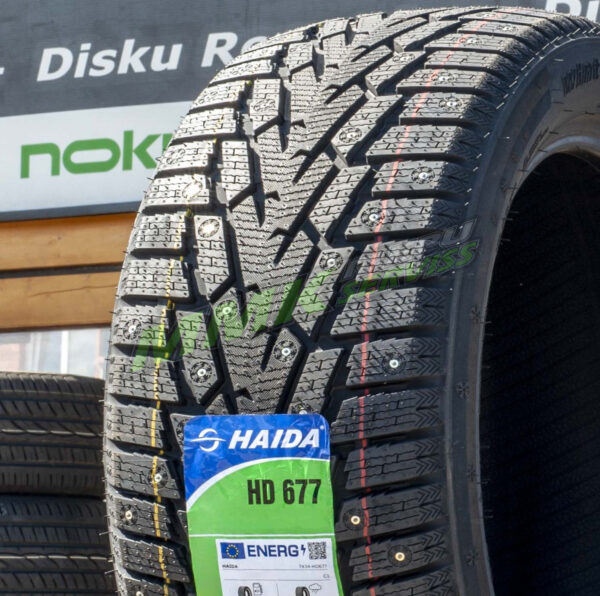 225/50R17 Haida HD677 98T ar radzēm - Ziemas riepas / Ziemas ar radzēm riepas