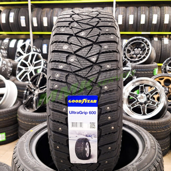 205/55R16 Goodyear UltraGrip 600 94T XL FP ar radzēm - Ziemas riepas / Ziemas ar radzēm riepas