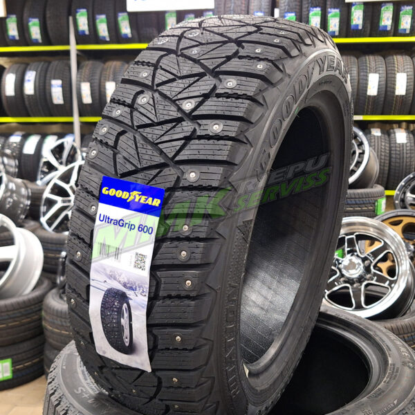 205/55R16 Goodyear UltraGrip 600 94T XL FP ar radzēm - Ziemas riepas / Ziemas ar radzēm riepas