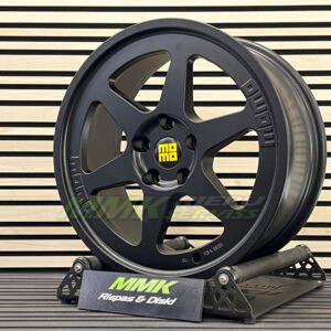 R18x18 5x114.3 ET40 Momo Heritage 6 Matt Blac CB72.3 60° 700 kg - Aluminija A riepas