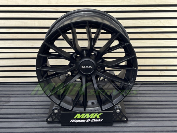 R17X8 5X120 ET 20 74.1 mak munchen MATT BLACK - Aluminija A riepas