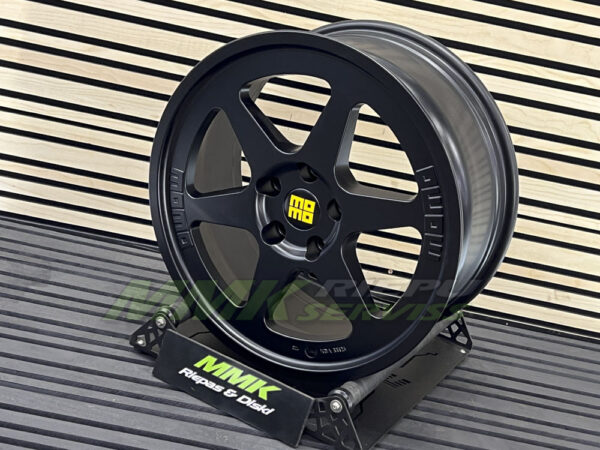 R18x18 5x114.3 ET40 Momo Heritage 6 Matt Blac CB72.3 60° 700 kg - Aluminija A riepas