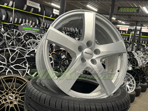 R18X7.5 5X108 ET 45 70.1 alutec freeze SILVER - Aluminija A riepas