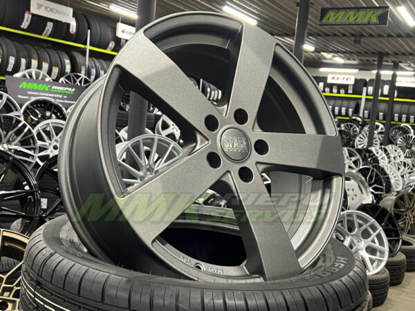 R18X7.5 5X112 ET 51 57.1 dezent td graphhite - Aluminija A riepas