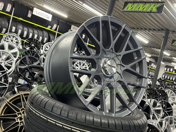 R18x8.5 10X112/120 ET 35 72.6 Q1211 GMHM (Gun Metal Half Matt) - Aluminija A riepas