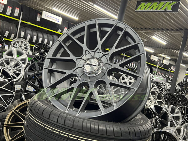 R18x8.5 10X112/120 ET 35 72.6 Q1211 GMHM (Gun Metal Half Matt) - Aluminija A riepas