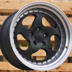 R18X8.5 5X120 ET25 74.1 HX032  BLHM (Black Half Matt) - Aluminija A riepas