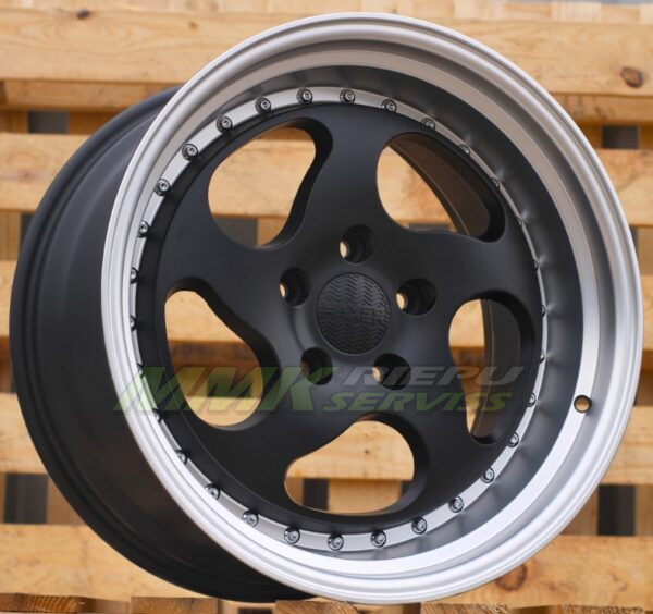 R18X8.5 5X120 ET25 74.1 HX032  BLHM (Black Half Matt) - Aluminija A riepas