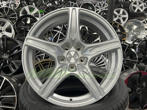 R18X8 5X108 ET 42 63.4 VENUE VL5 SILVER - Aluminija A riepas