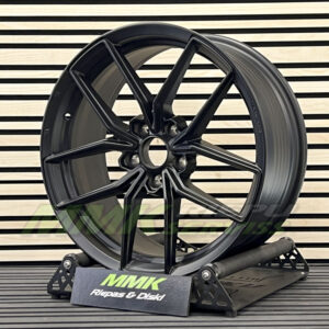 R18x8 5X112 ET 38 66.5 FF138 BM (Black Matt) - Aluminija A riepas