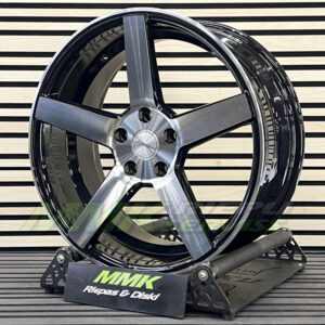 R18x8 5X112 ET 40 66.5 A5173 MB (MATT BLACK+POLISHED) - Aluminija A riepas