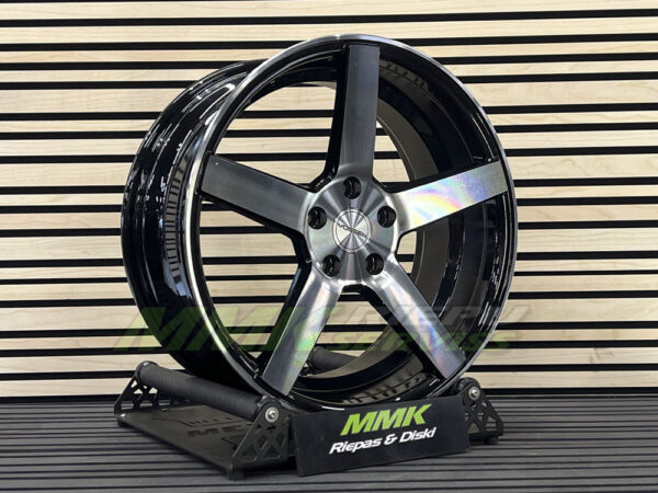 R18x8 5X112 ET 40 66.5 A5173 MB (MATT BLACK+POLISHED) - Aluminija A riepas