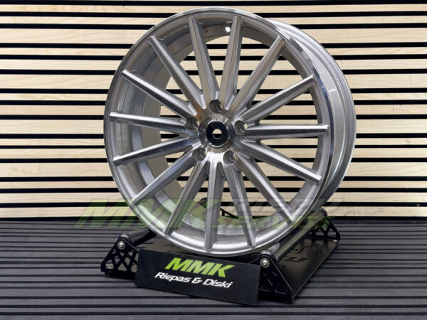 R18x8 5X112 ET 40 66.5 I1129 (IN1129/FR999) MS (Polished Silver) RACIN - Aluminija A riepas