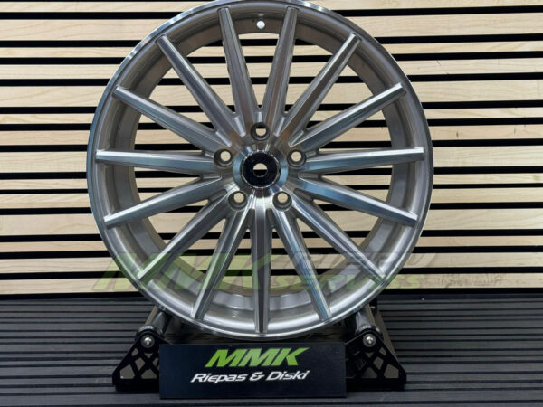 R18x8 5X112 ET 40 66.5 I1129 (IN1129/FR999) MS (Polished Silver) RACIN - Aluminija A riepas