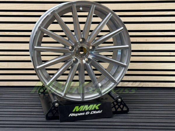 R18x8 5X112 ET 40 66.5 I1129 (IN1129/FR999) MS (Polished Silver) RACIN - Aluminija A riepas