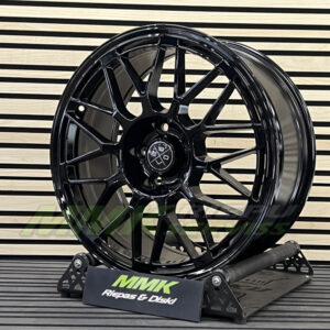 R18X8 5X114.3 ET 45 75.0 fondmetal 9evo BLACK - Aluminija A riepas