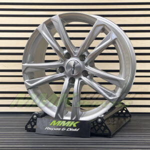 R18X8 5X120 ET 20 74.1 NANO BK798 SILVER - Aluminija A riepas