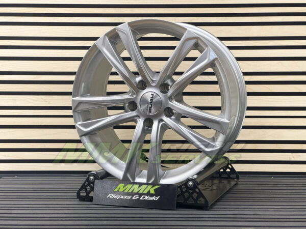 R18X8 5X120 ET 20 74.1 NANO BK798 SILVER - Aluminija A riepas