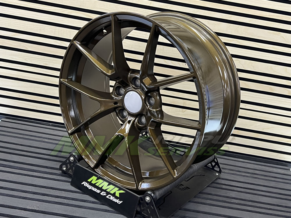 R18X8 5X120 ET35 72.6 HE761 IN5342 YY (Bronze) - Aluminija A riepas