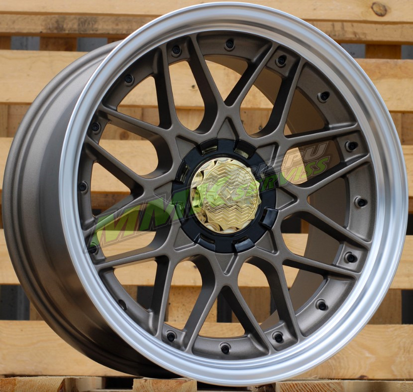 R18x9 10X120/112 ET35 72.6 HX025 (HX025) HAXER BRONZE/CHROM • MMK