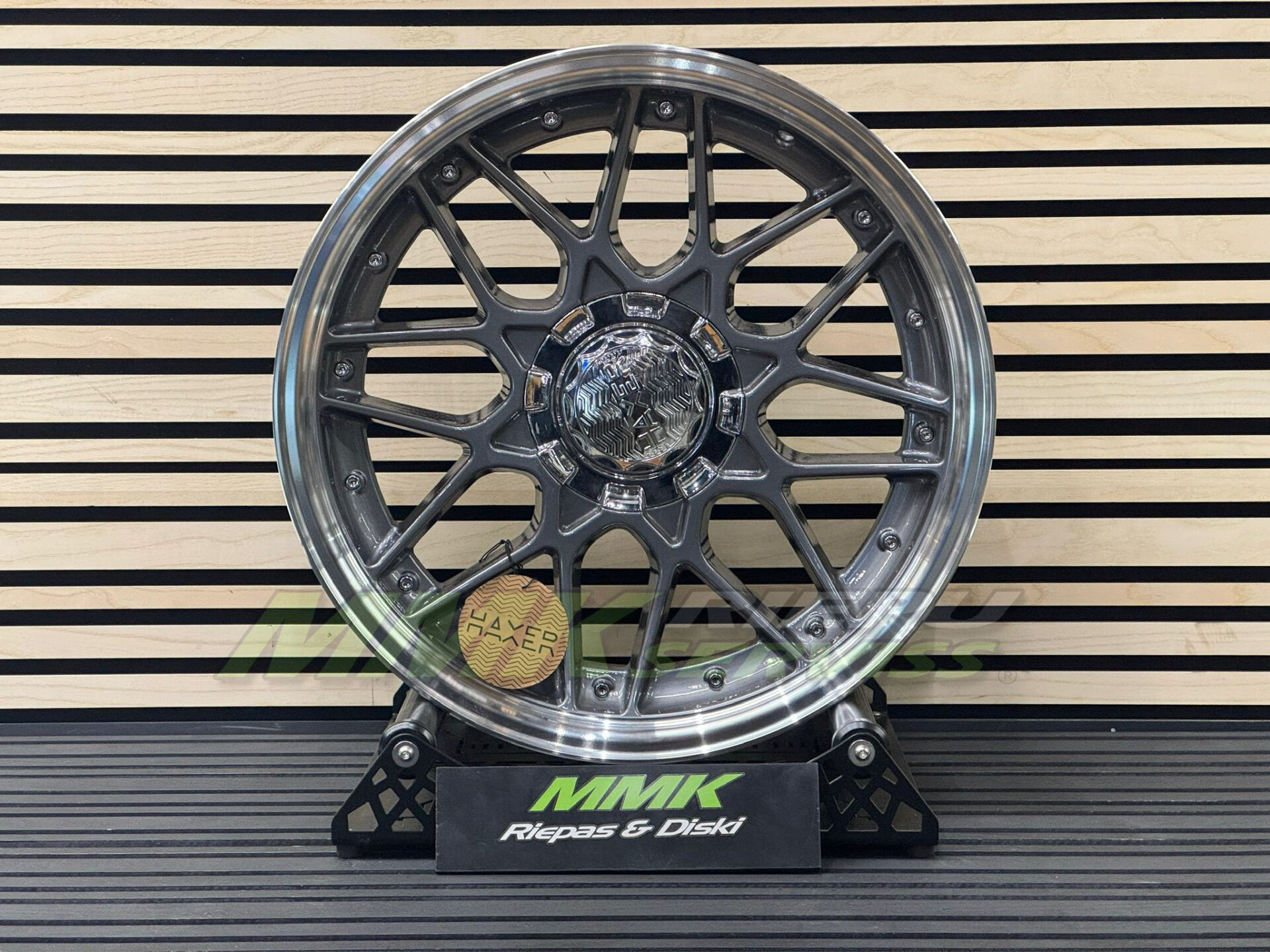 R18x9 10X120/112 ET35 72.6 HX025 (HX025) HAXER GREY/PL/CHROM