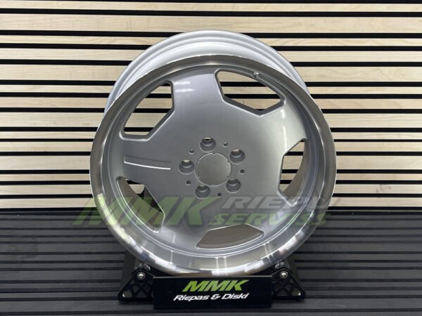 R18x9 5X112 ET 30 66.6 I5270 SP (Silver+Polished Lip) - Aluminija A riepas