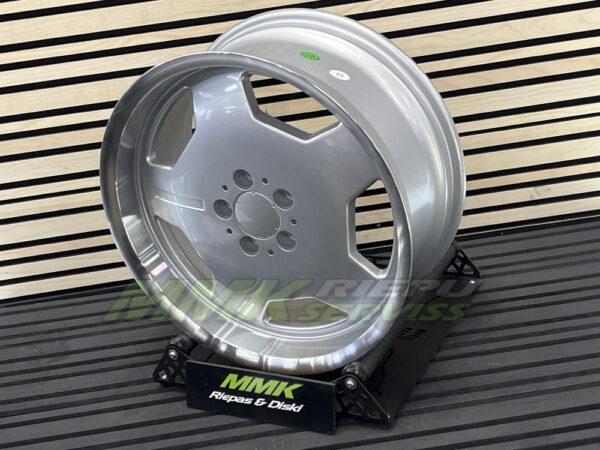 R18x9 5X112 ET 30 66.6 I5270 SP (Silver+Polished Lip) - Aluminija A riepas