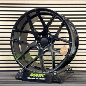 R18X9 5X120 ET 20 74.1 HAXER HX022 BLACK - Aluminija A riepas