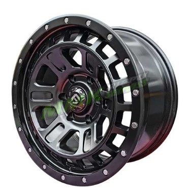 R18X9 6X139.7 ET 18 110.0 3s234 MATT BLACK - Aluminija A riepas