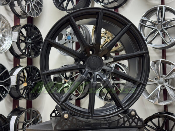 R19X10 5X120 ET35 72.6 HX034 (B5797) Black Half Matt (BLHM) HAXER - Aluminija A riepas