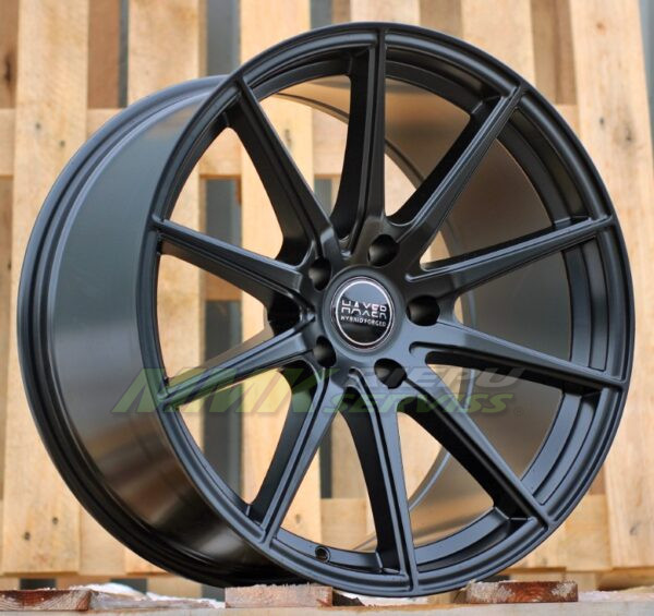 R19X10 5X120 ET35 72.6 HX034 (B5797) BLHM (Black Half Matt) HAXER - Aluminija A riepas