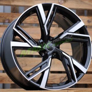 R19x8.5 5X112 ET 30 66.5 B1571 MB (Black Polished) AUD - Aluminija A riepas