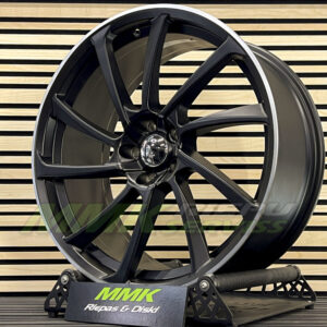 R19x8.5 5X112 ET 35 66.5 B1135 (IN1095) BLPL (Black+Polished Lip) - Aluminija A riepas