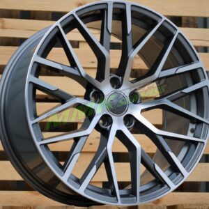 R19x8.5 5X112 ET 39 66.5 XFE30 (BY1373) MG (Grey Polished) - Aluminija A riepas