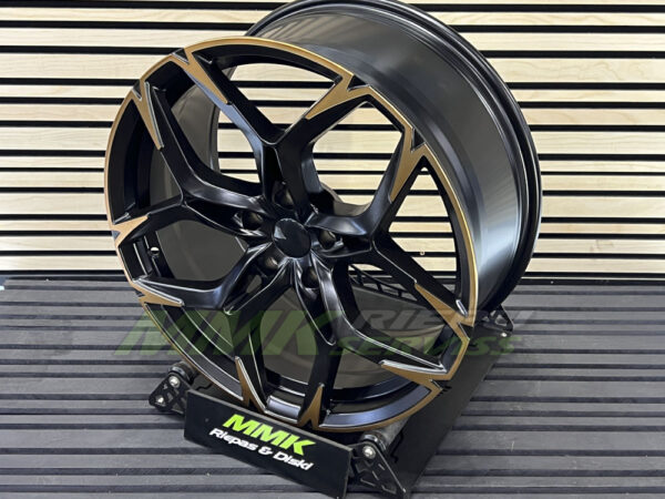 R19x8.5 5X112 ET 40 57.1 I5572 MBHMC (Black Polished Half Matt Cooper) - Aluminija A riepas