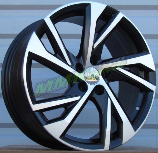 R19x8 5X108 ET 45 63.3 FE183 MB (Black Polished) VOLVO - Aluminija A riepas