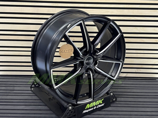 R19x8 5X114.3 ET 40 73.1 HX045 BLHM (Black Half Matt) - Aluminija A riepas